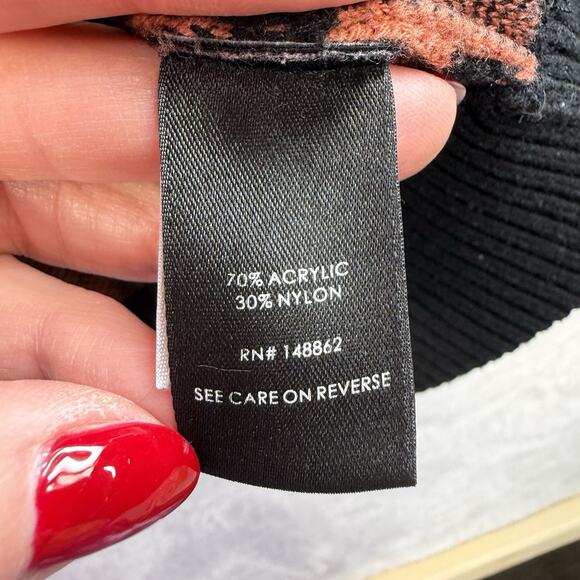 Torrid Plus 4X 4 Cardigan Zip Up Bomber Sweater Leopard Animal Print Heavy Knit - Picture 8 of 15